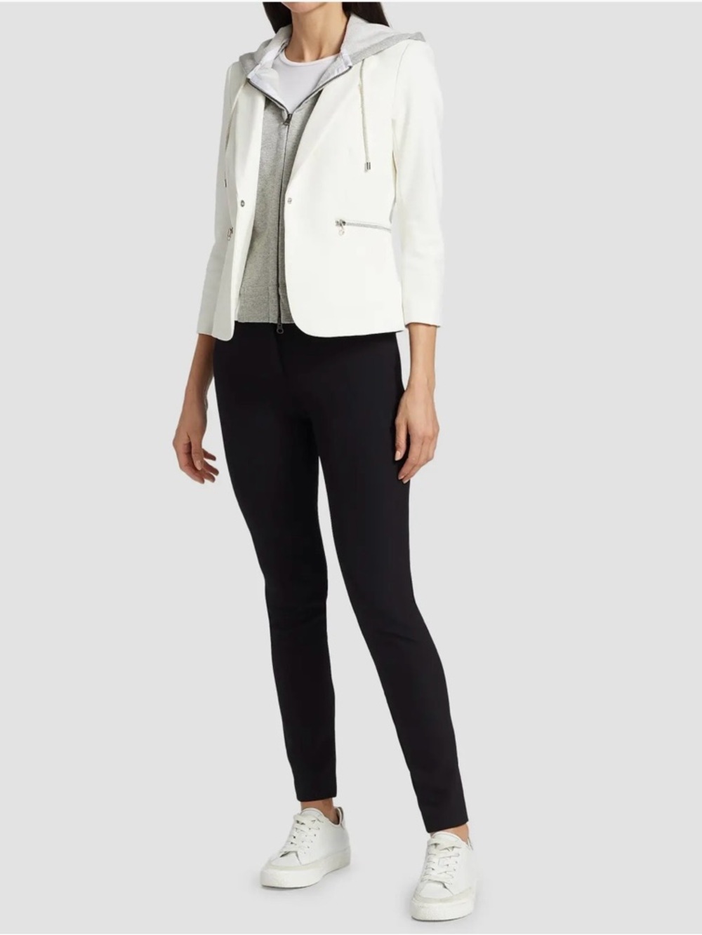 Veronica Beard Gray Sweatshirt Dickey